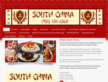 Tablet Screenshot of mysouthchina.com